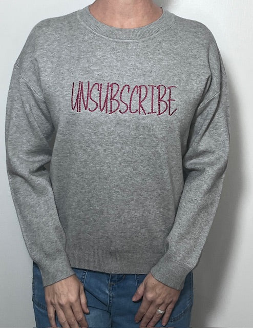 UNSUBSCRIBE